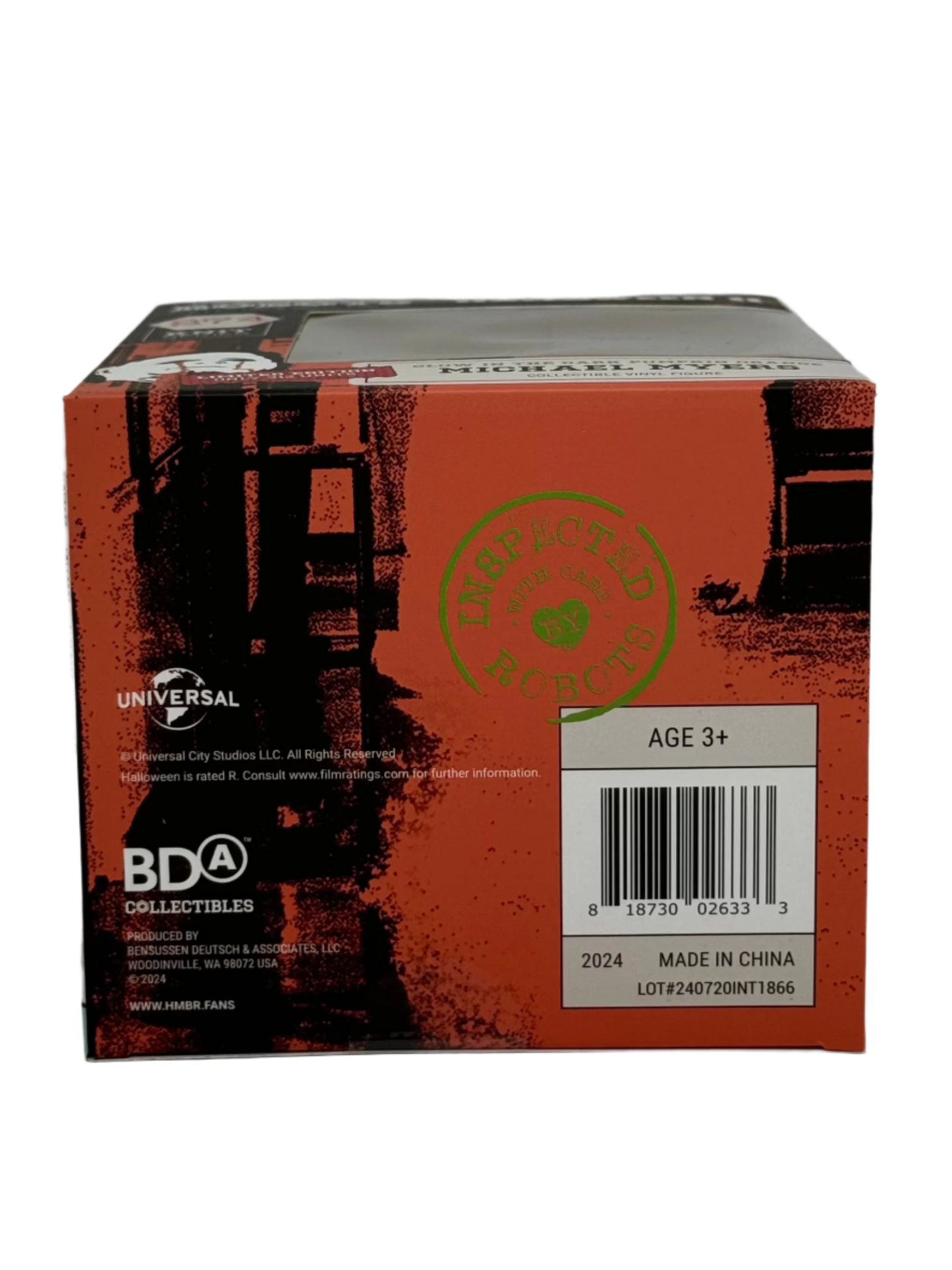 Michael Myers Glow in the Dark Pumpkin Orange Figure