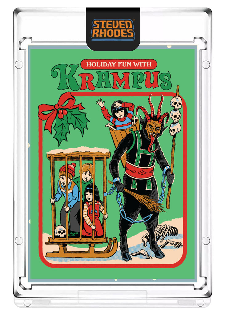 Steven Rhodes “Holiday Fun with Krampus” Collectible Art Card