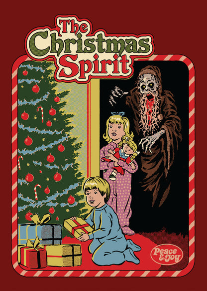 Steven Rhodes “The Christmas Spirit” Collectible Art Card (Serial Number LE #/199) Atomic Foil Variant