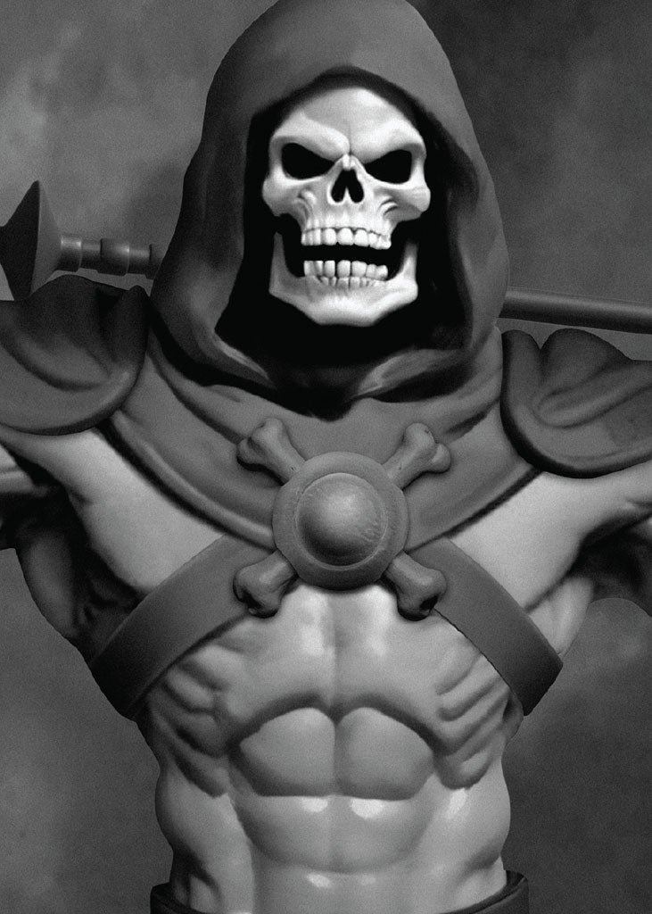 Bones Jackson Collectible Art Card (Original B&W Version)