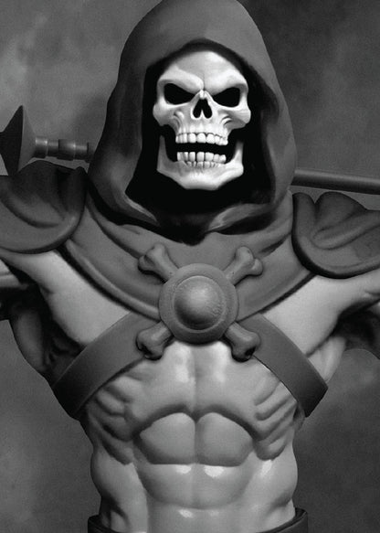 Bones Jackson Collectible Art Card (Original B&W Version)