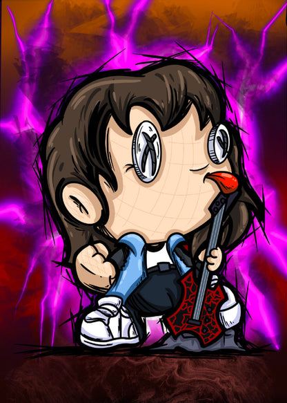 Juan Muniz "Master of Puppets" Fright Friends Collectible Art Card