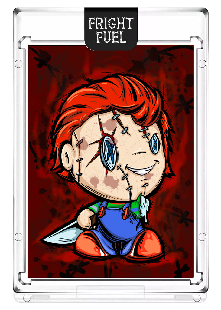 Juan Muniz Fright Friends Collectible Art Card 5-Pack