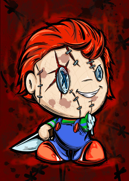 Juan Muniz "Good Guy" Fright Friends Collectible Art Card