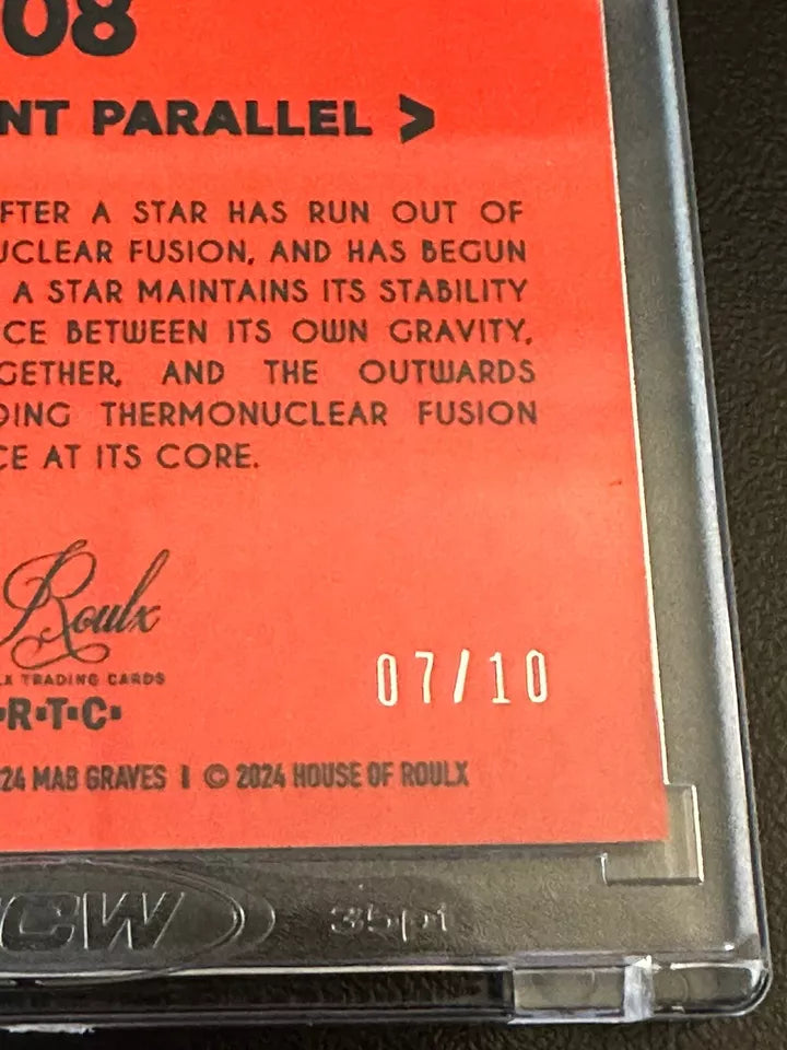 Mab Graves Atomic Candy Cosmonauts Artist Trading Card BOX + AUTOGRAPH #/10